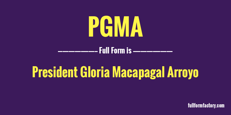 pgma-full-form