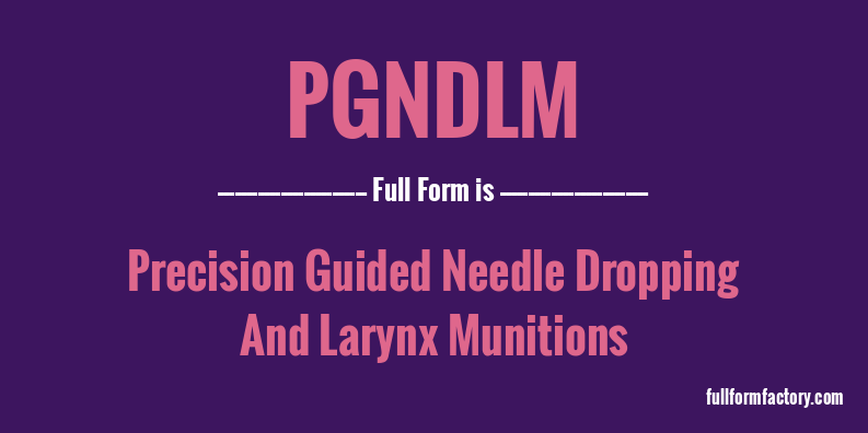 pgndlm-full-form