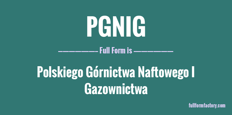pgnig-full-form