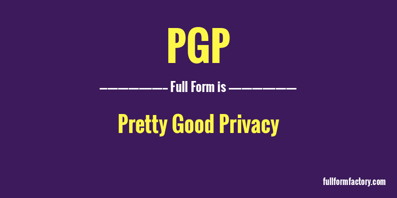 pgp-full-form