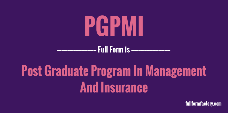 pgpmi-full-form