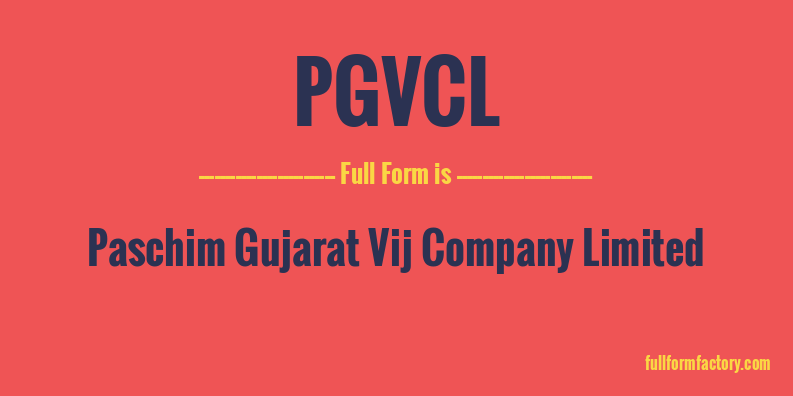 pgvcl-full-form