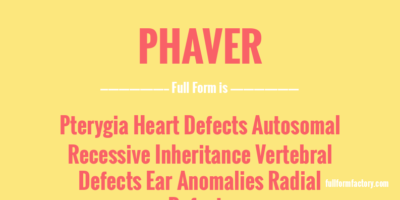 phaver-full-form