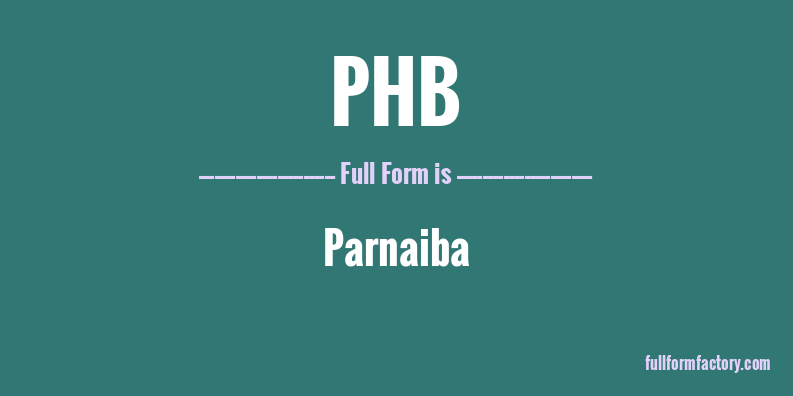 phb-full-form