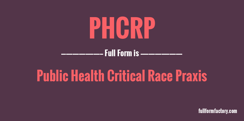 phcrp-full-form