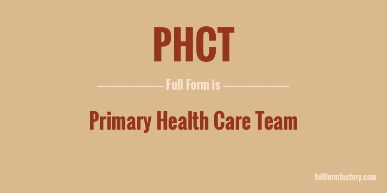 phct-full-form