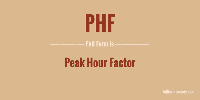 phf-full-form