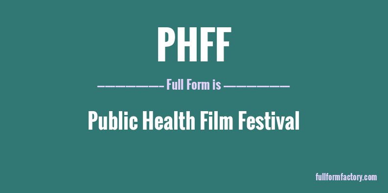 phff-full-form