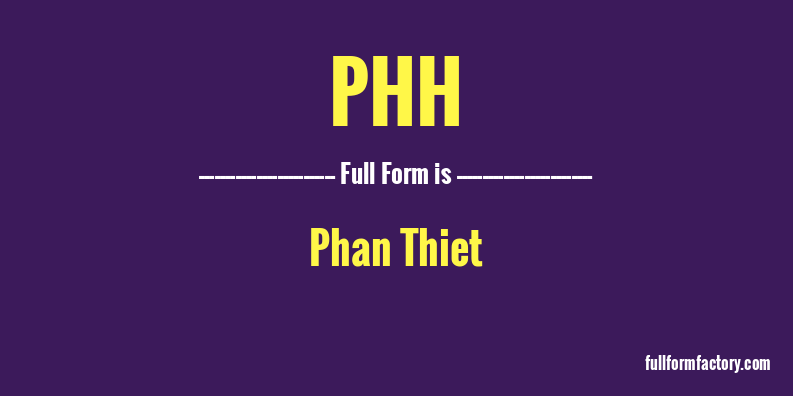 phh-full-form
