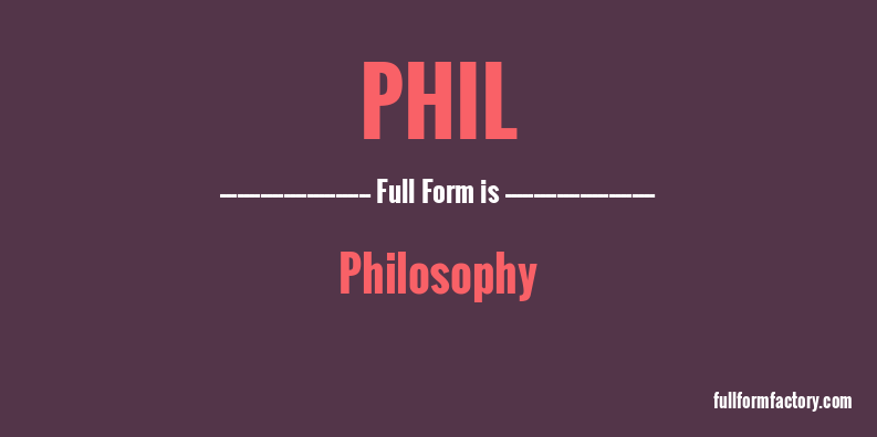 phil-full-form
