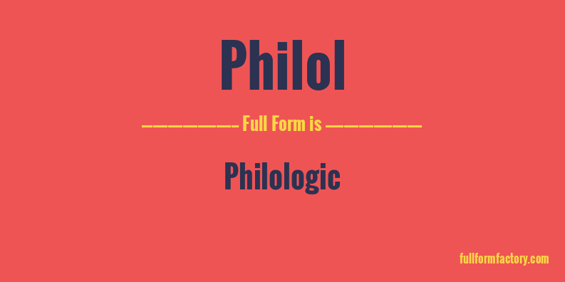 philol-full-form