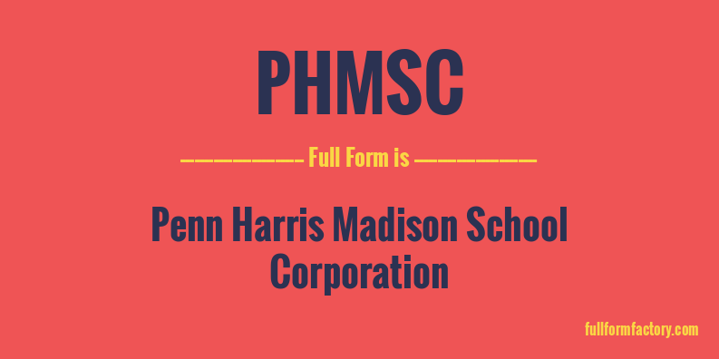 phmsc-full-form
