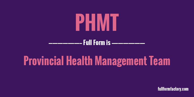 phmt-full-form