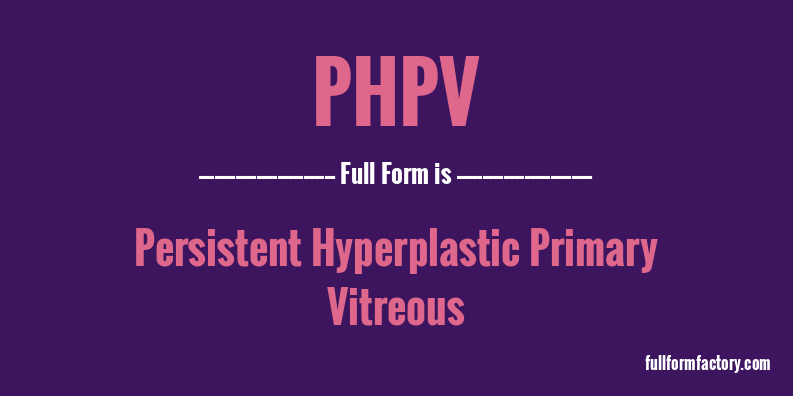 phpv-full-form