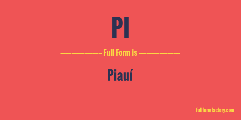 pi-full-form