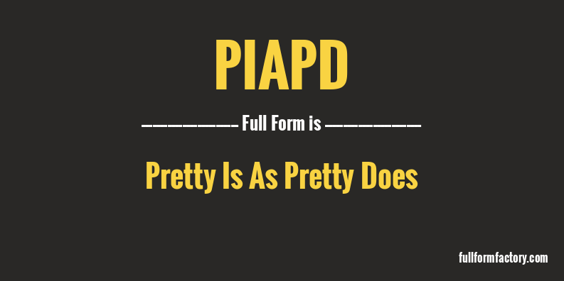 piapd-full-form