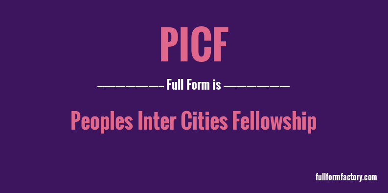 picf-full-form