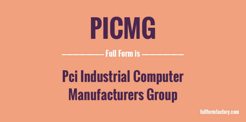 picmg-full-form