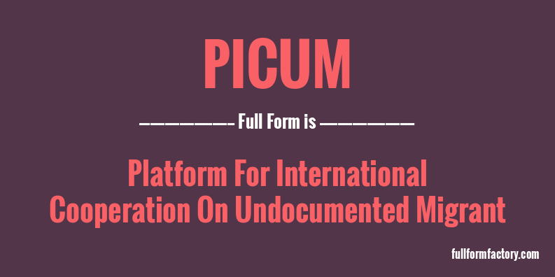 picum-full-form