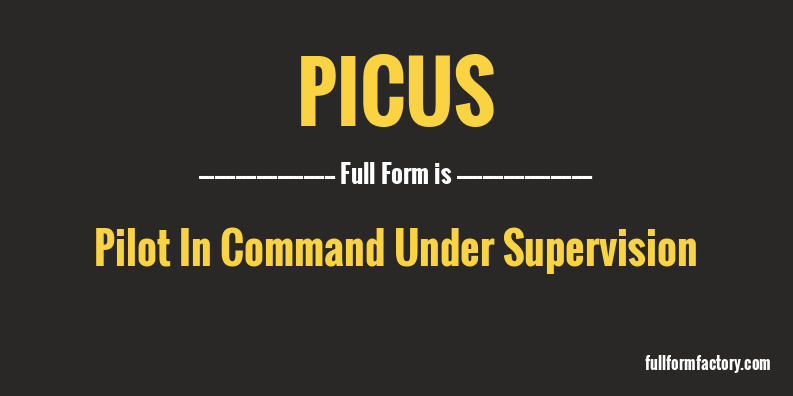 picus-full-form