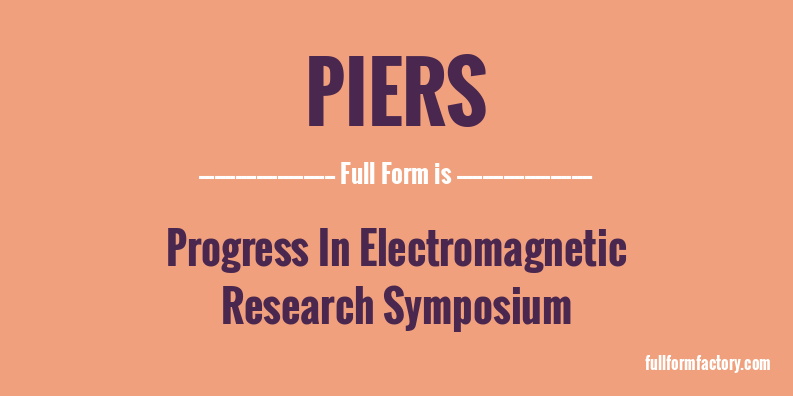 piers-full-form