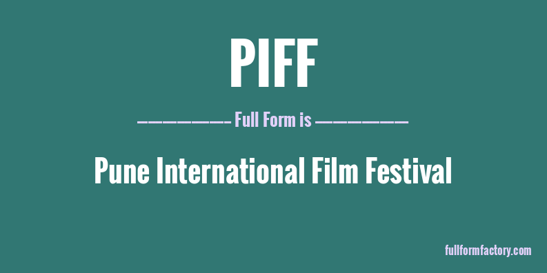 piff-full-form