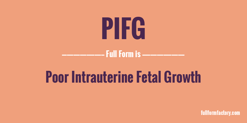 pifg-full-form