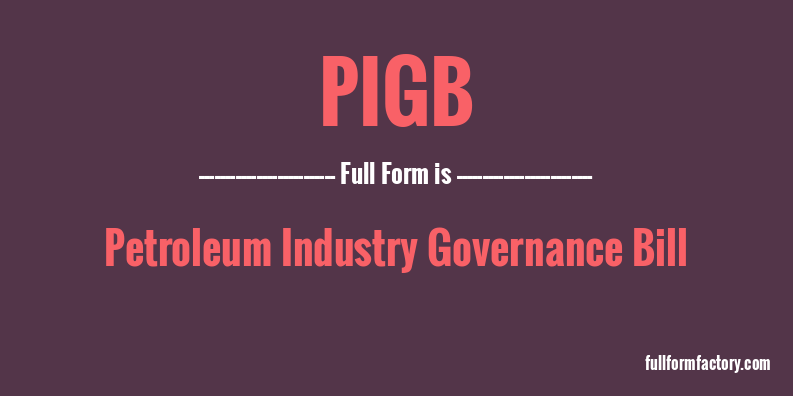 pigb-full-form
