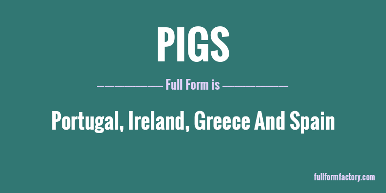 pigs-full-form