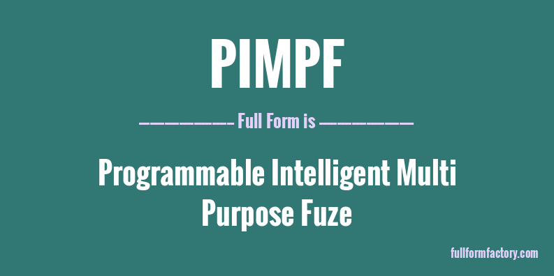 pimpf-full-form