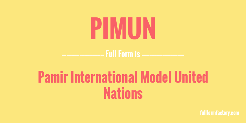 pimun-full-form