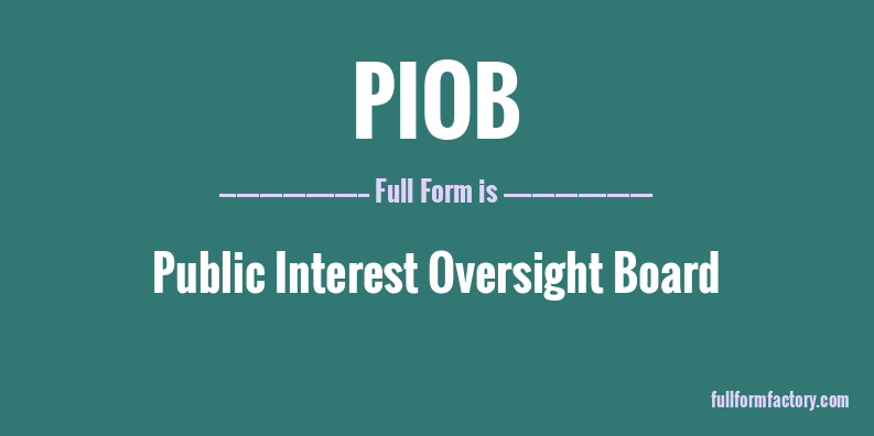 piob-full-form