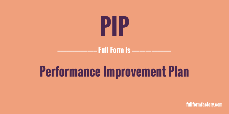 pip-full-form