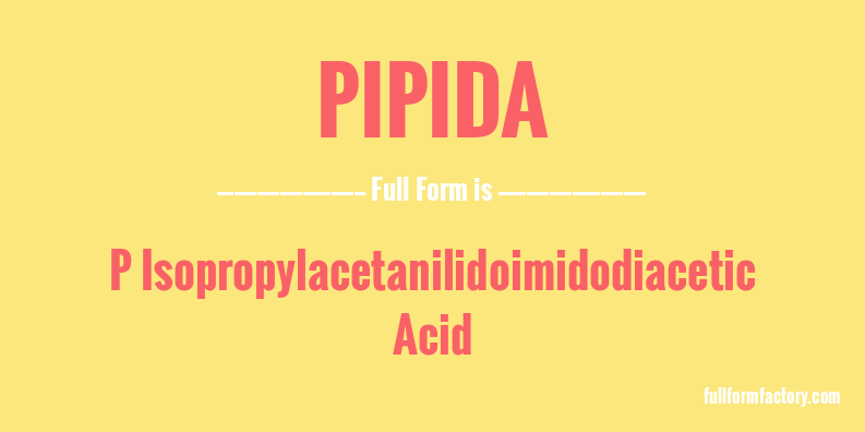 pipida-full-form