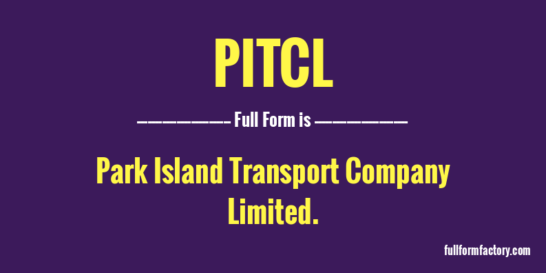 pitcl-full-form