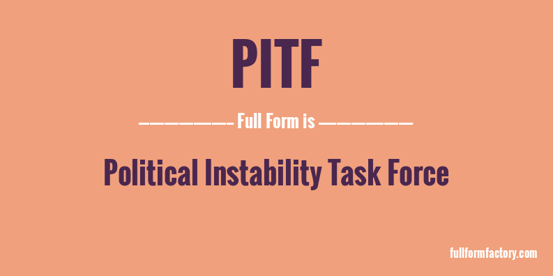pitf-full-form