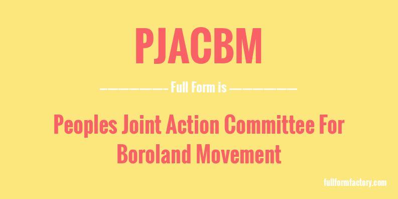 pjacbm-full-form
