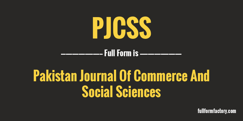 pjcss-full-form