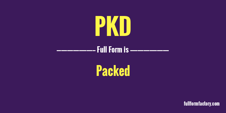pkd-full-form