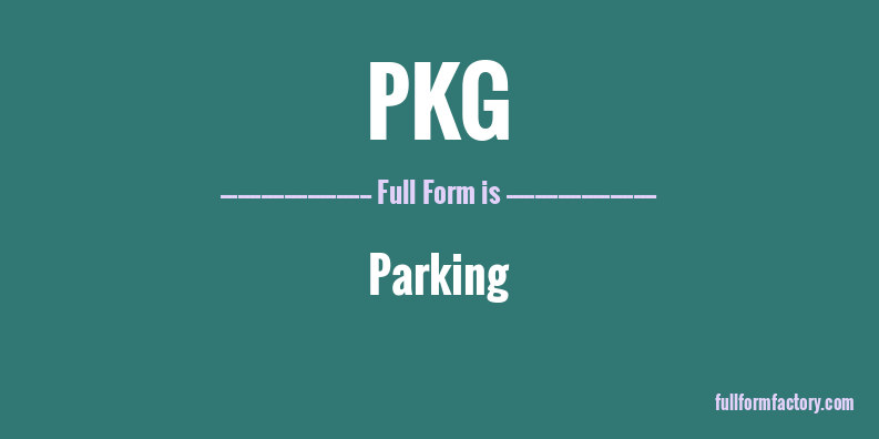 pkg-full-form
