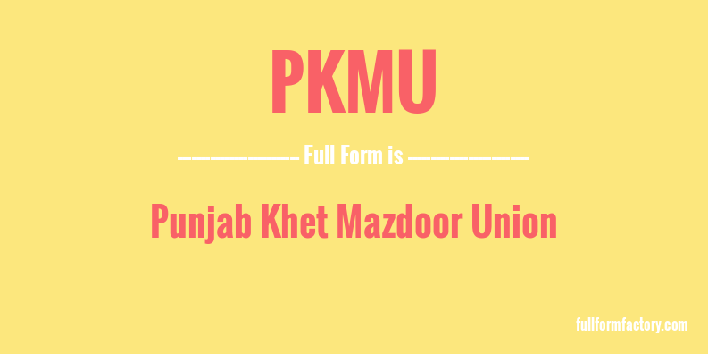 pkmu-full-form