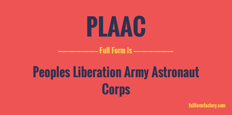 plaac-full-form