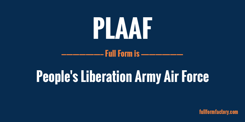 plaaf-full-form
