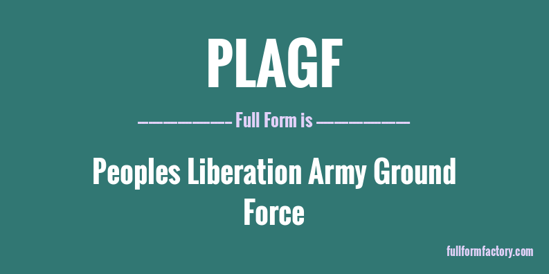 plagf-full-form