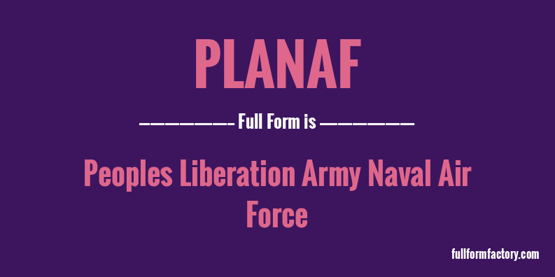 planaf-full-form