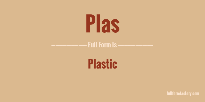 plas-full-form