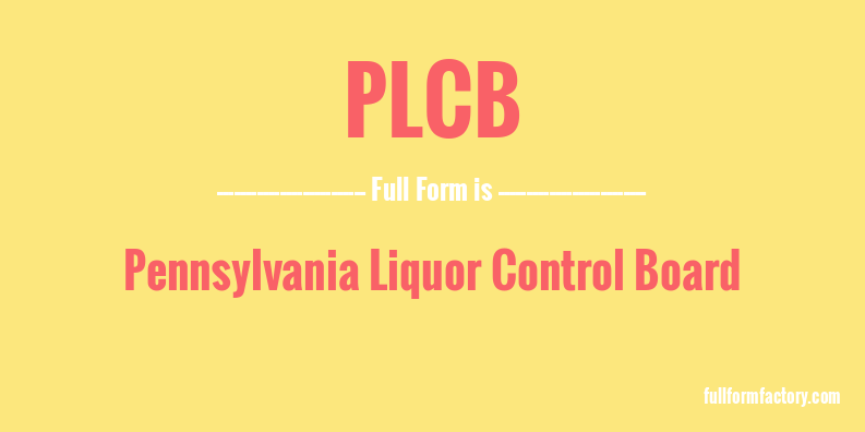 plcb-full-form