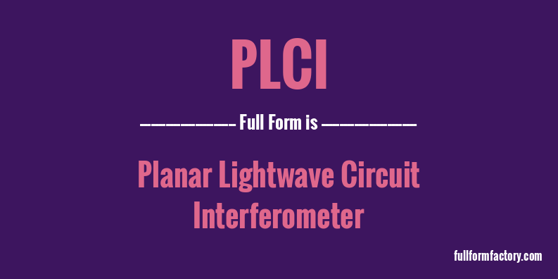 plci-full-form