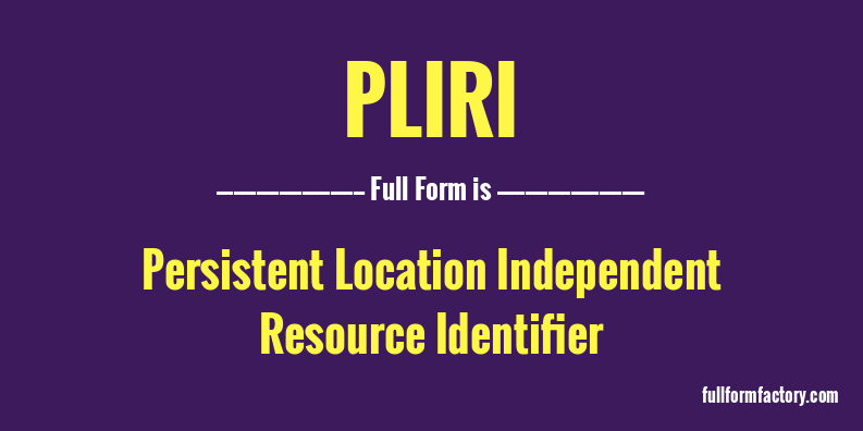 pliri-full-form