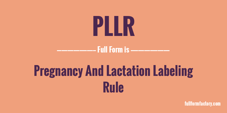 pllr-full-form